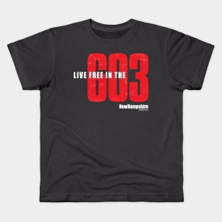 Live Free in the 603 Kids T-Shirt